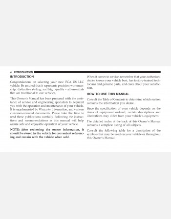2015 chrysler 300 owners manual